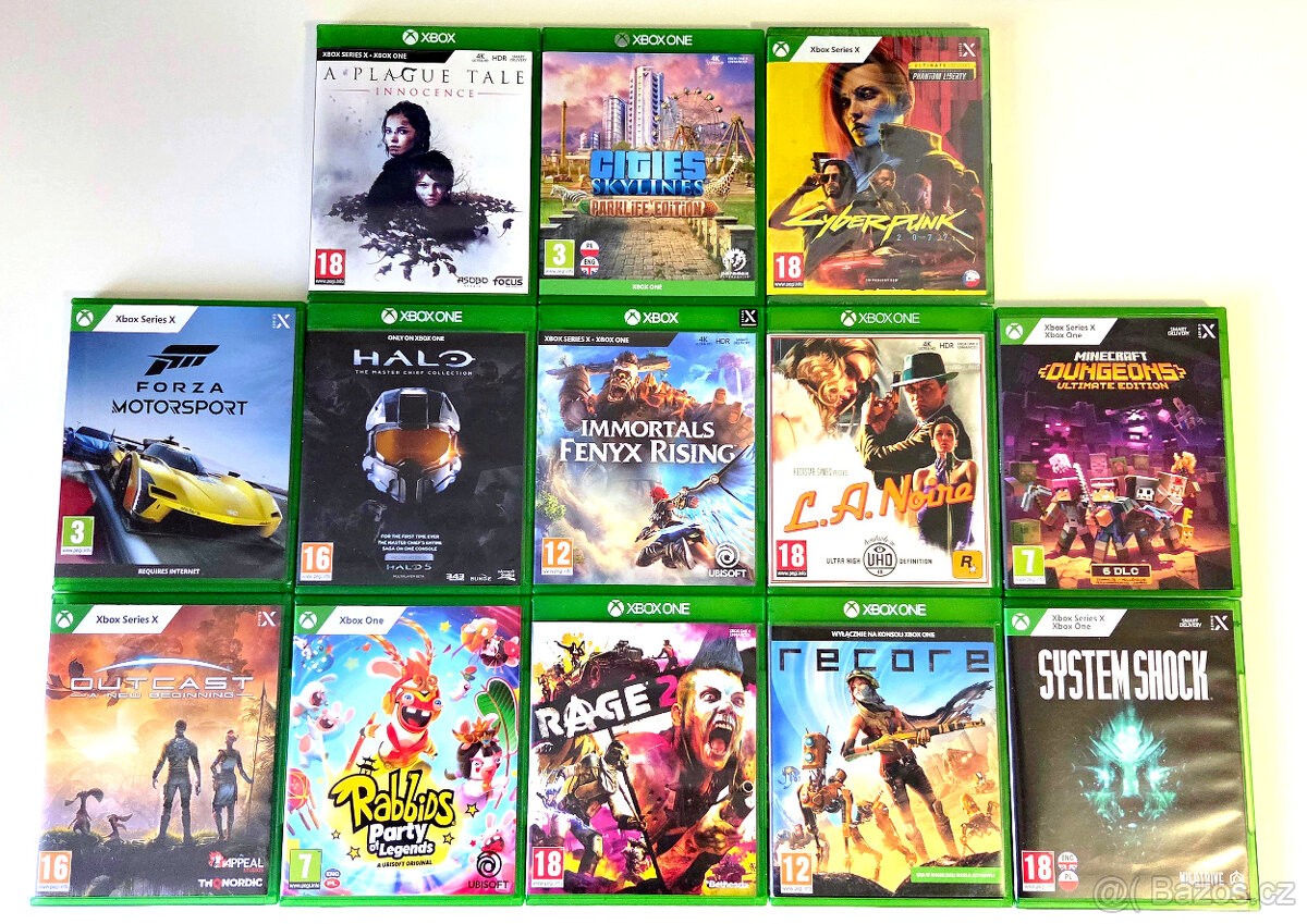 Hry Xbox Series X, One, 360