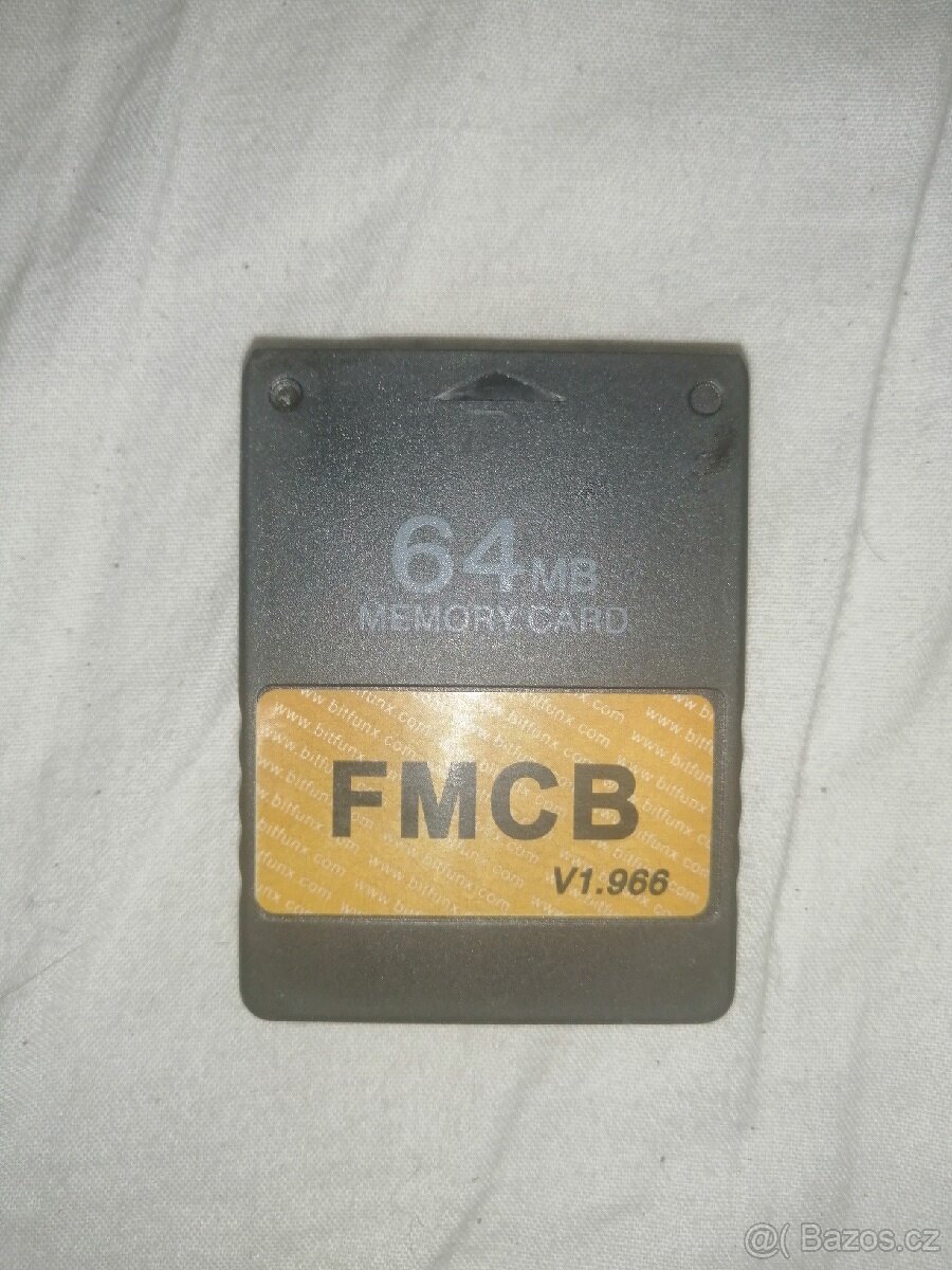 FreeMcboot 64MB PS2 paměťová karta