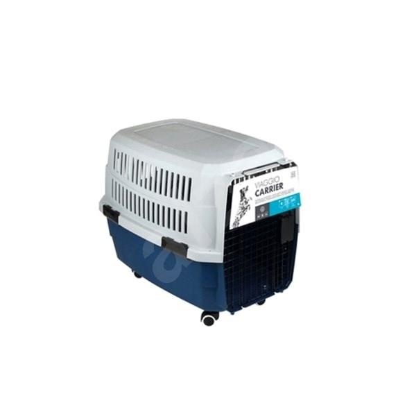 Přepravka pro psa M-Pets Viaggio modrá 91,5 × 66 × 61 cm XL