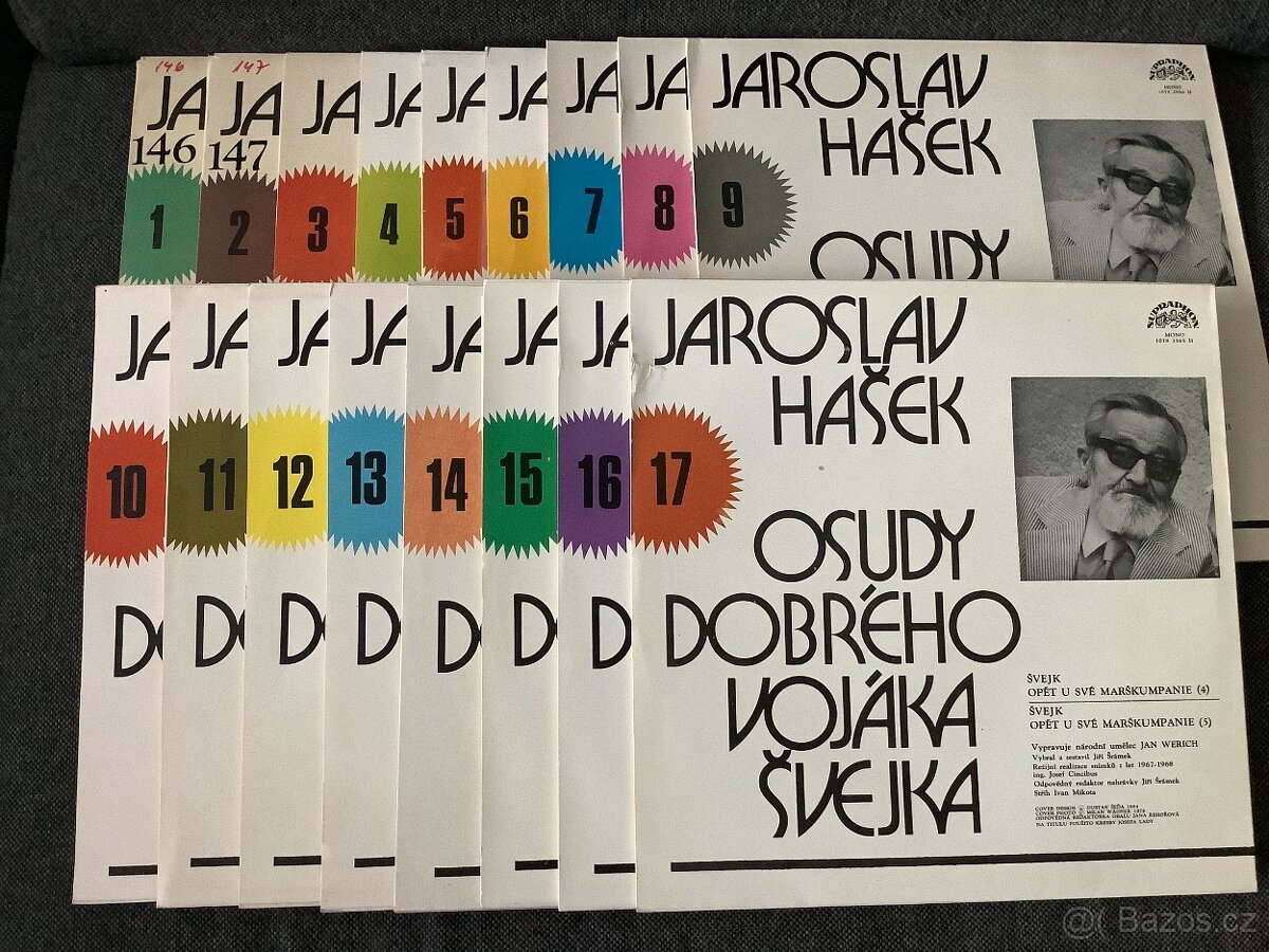 Osudy dobrého vojáka Švejka - Jar. Hašek - 17LP