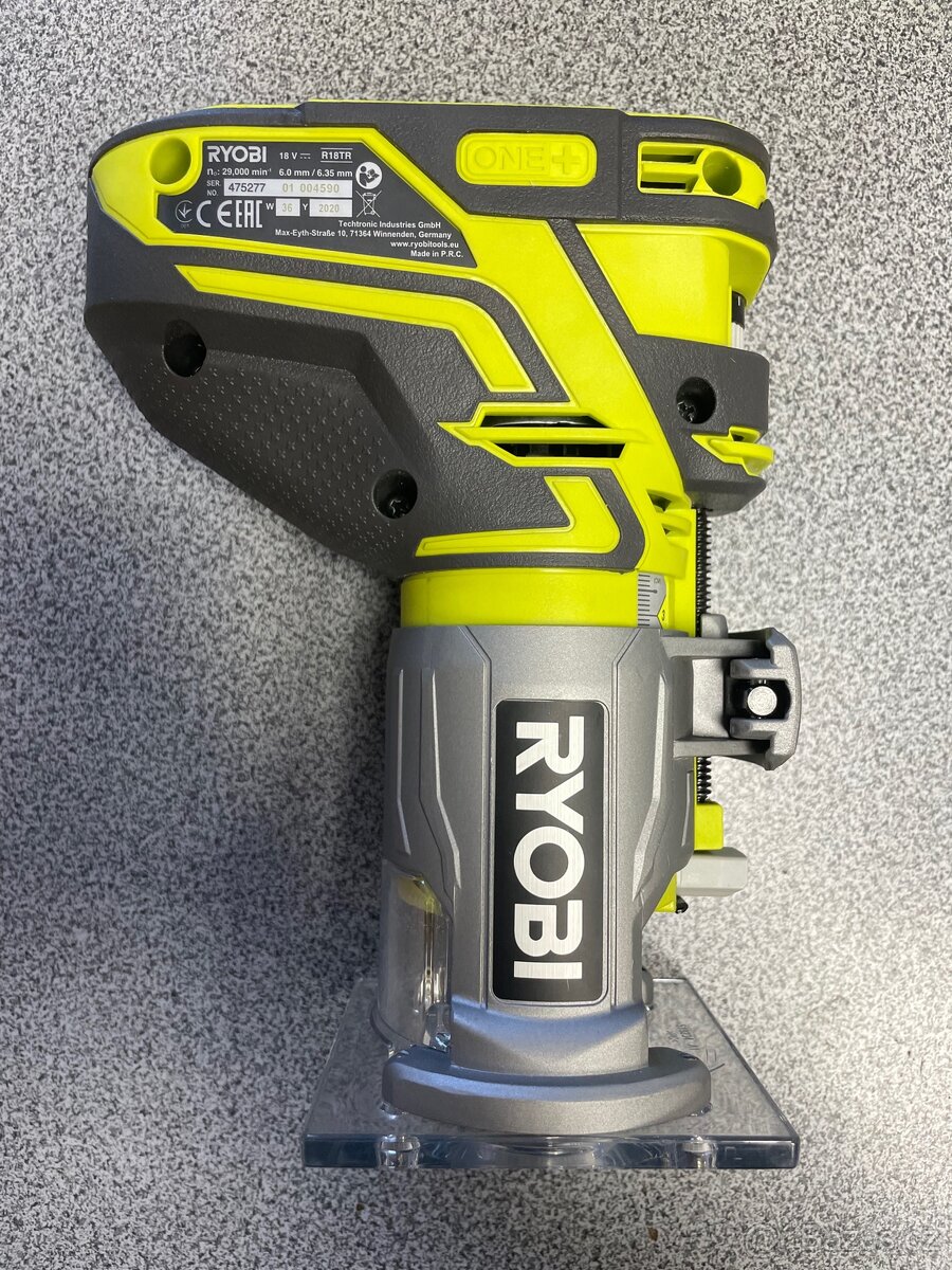 RYOBI R18TR-0 Horní frézka 18 V