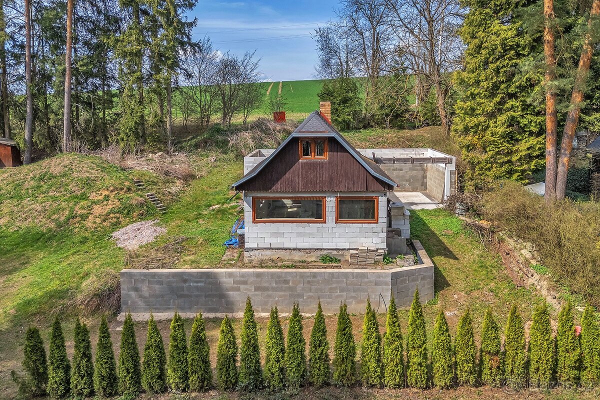 Prodej chaty v Rybníku, pozemek 372 m2