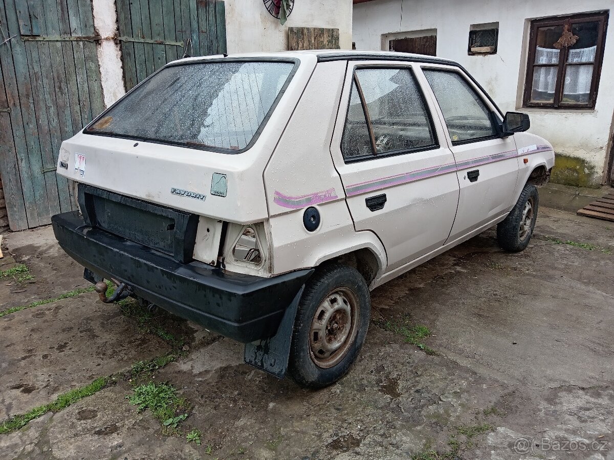 Škoda favorit 136ls kastle nápravy projekt