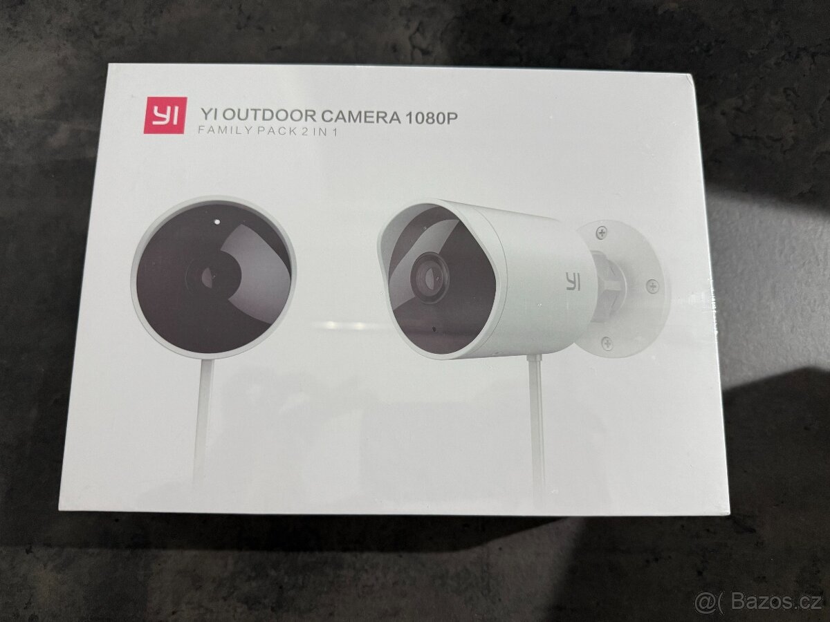Kamery YI Outdoor 1080p, 2ks - k dispozici dvě sady