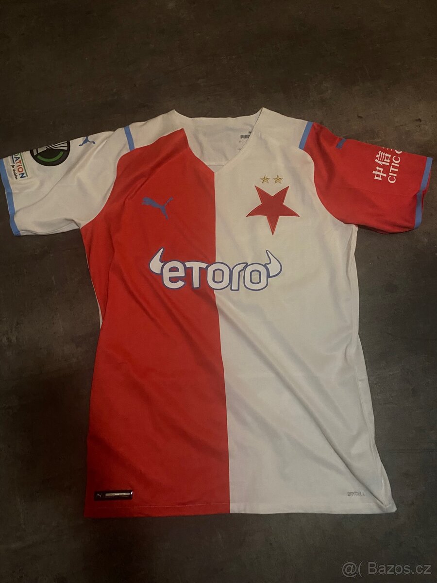 Standa Tecl dres Slavia Praha