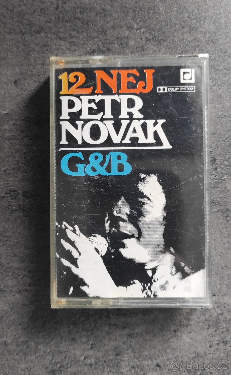 Originál MC kazeta Petr Novák G&B 12 NEJ