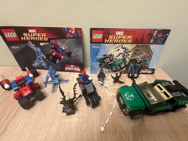Lego Super Heroes 76004 a 76014