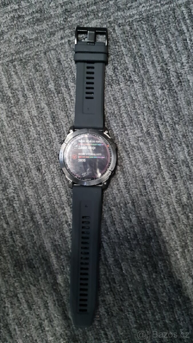 Fenix 5x, 6x, 7x, 8 tah, řemínek, pásek 26mm černý