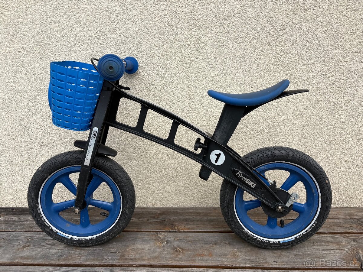 Odráželo First bike + košík