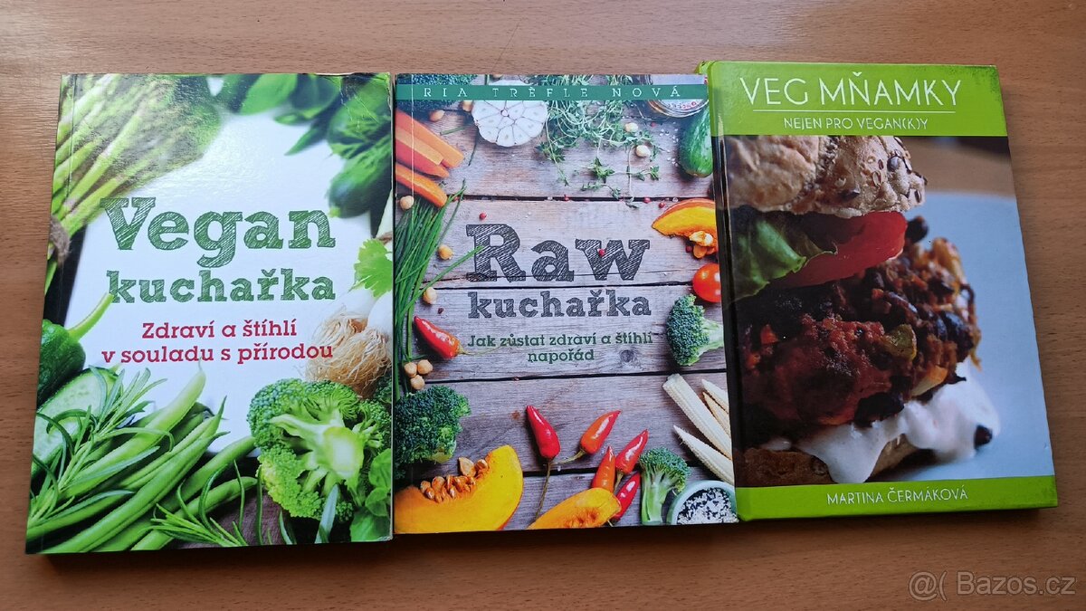 Raw a vegan kuchařky