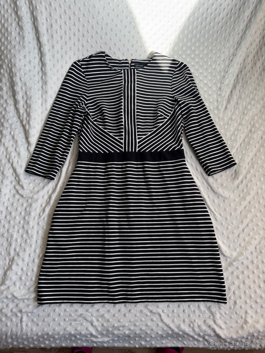 Karen Millen -M - pruhované šaty