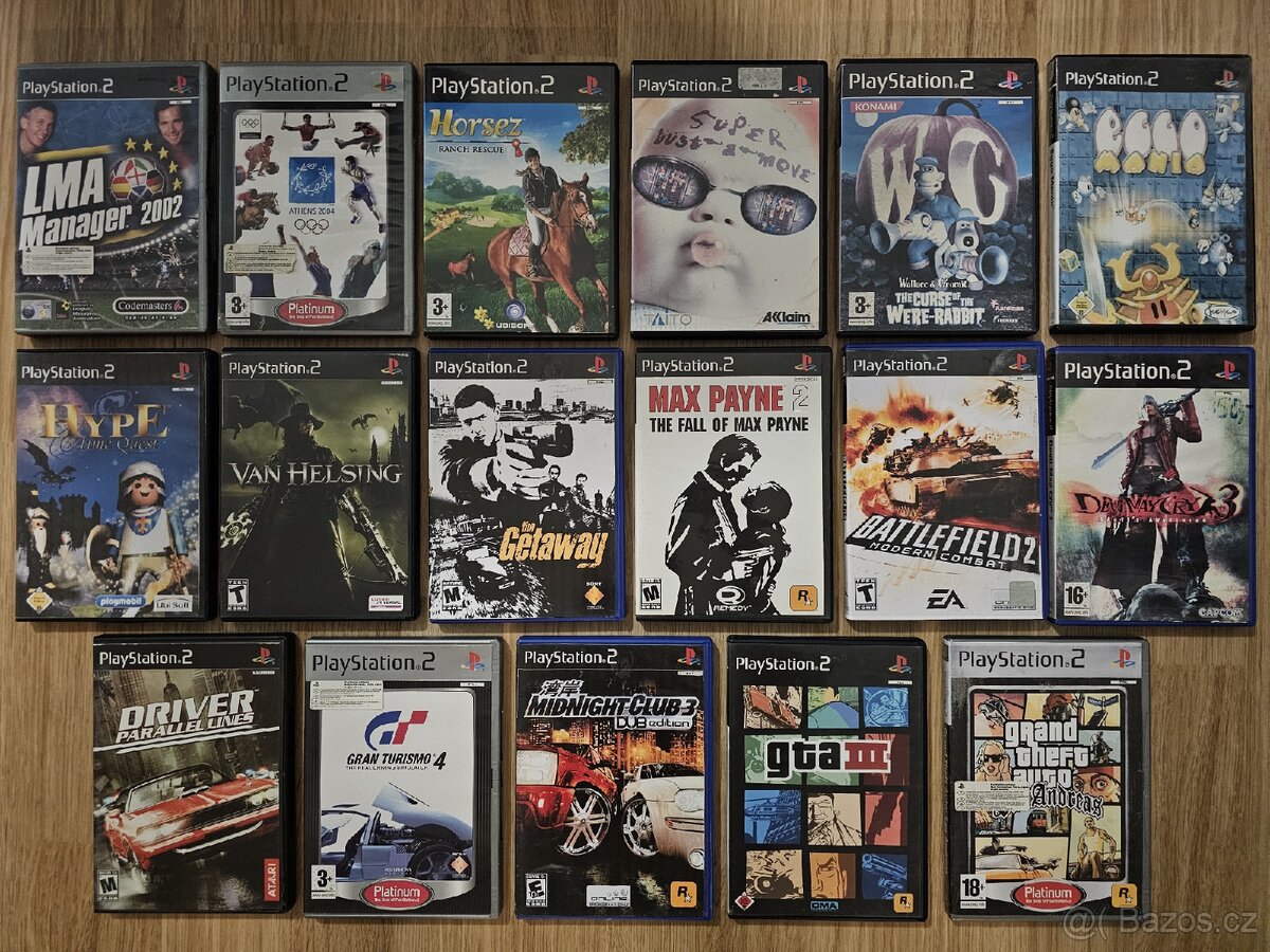 Ps 2  -  hry