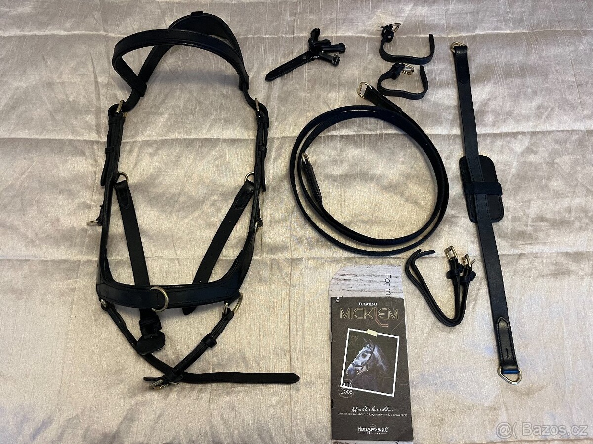 Uzdečka Rambo Micklem Multibridle FULL