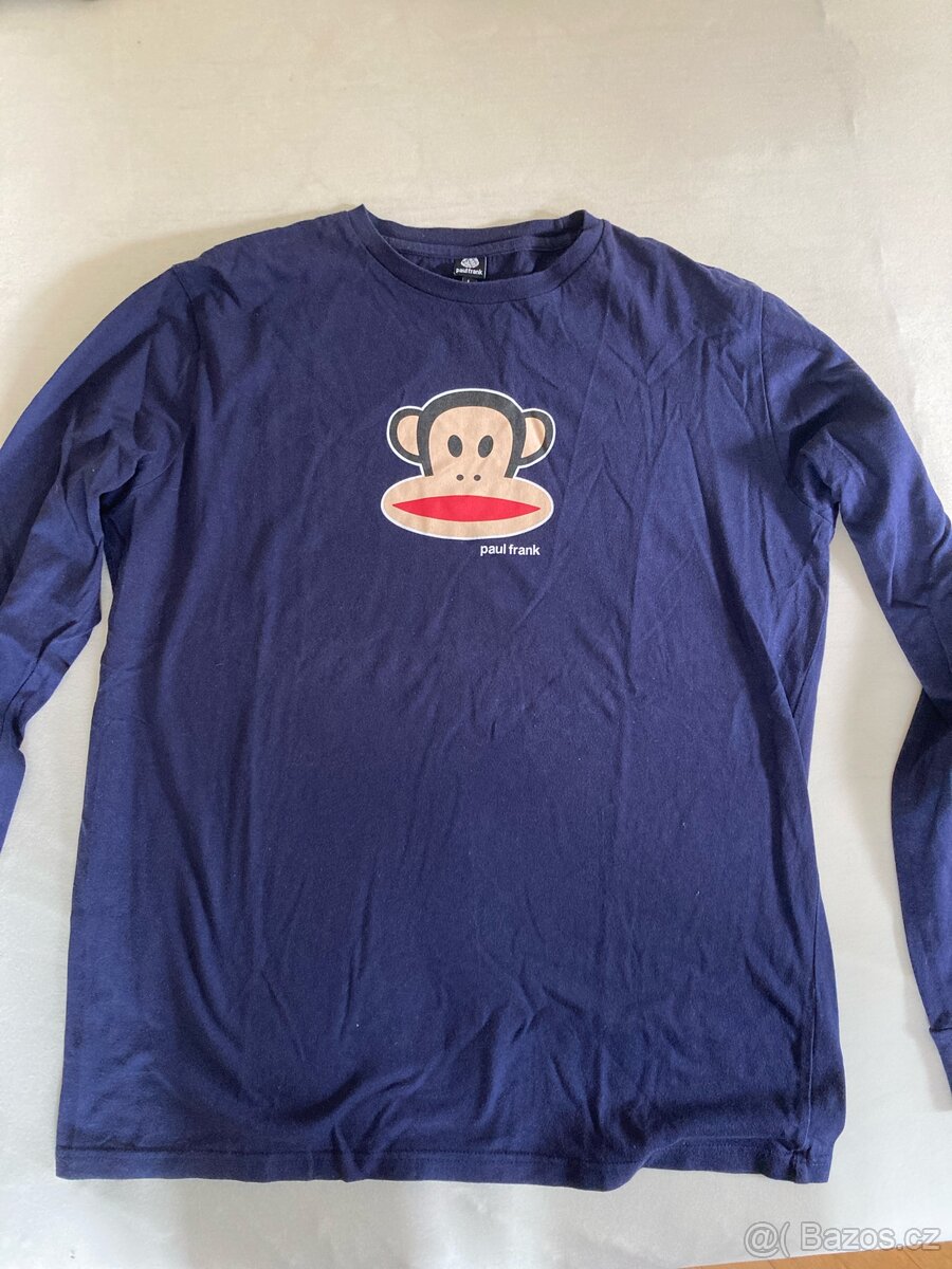 Tričko zn. Paul Frank s dlouhým rukávem vel. L