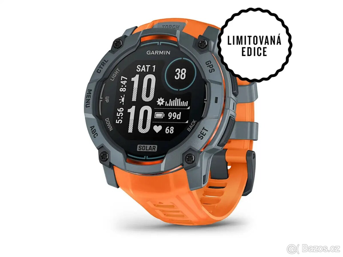 Prodám Garmin Instinct 3 50mm Solar Twilight