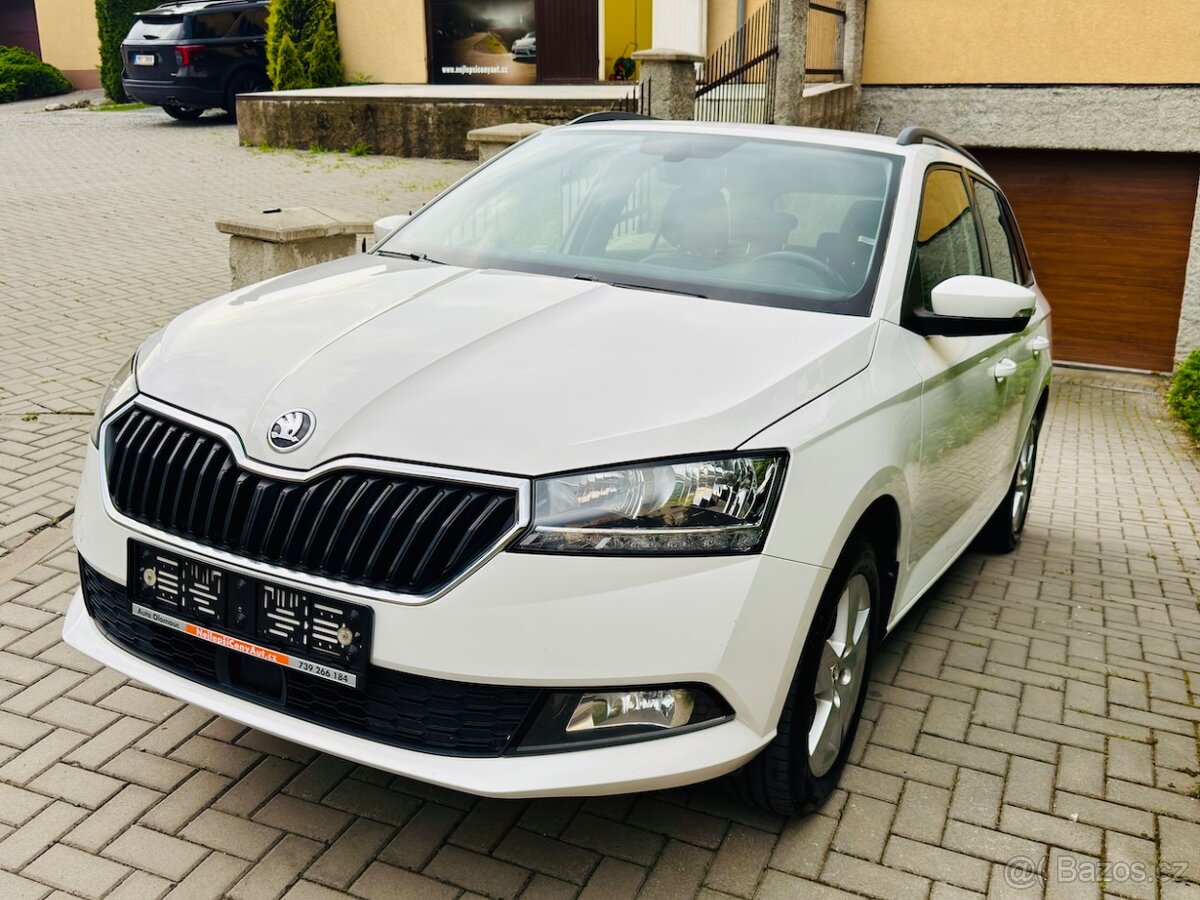 ŠKODA FABIA 3 combi 1,0TSi 81kW Koup.ČR,1.maj.,TAŽNÉ,88tkm