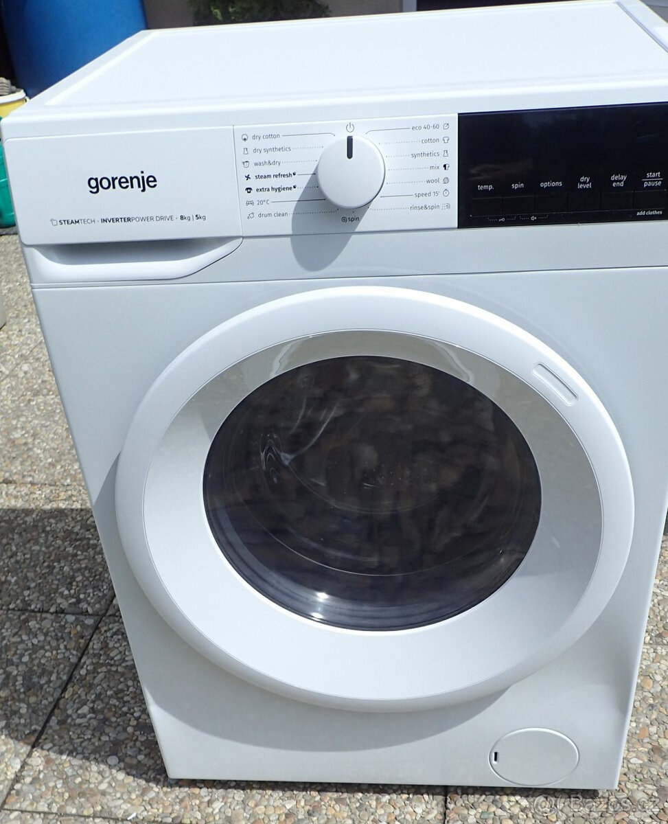 Pračka se sušičkou GORENJE W3D2A854ADS nové čti..