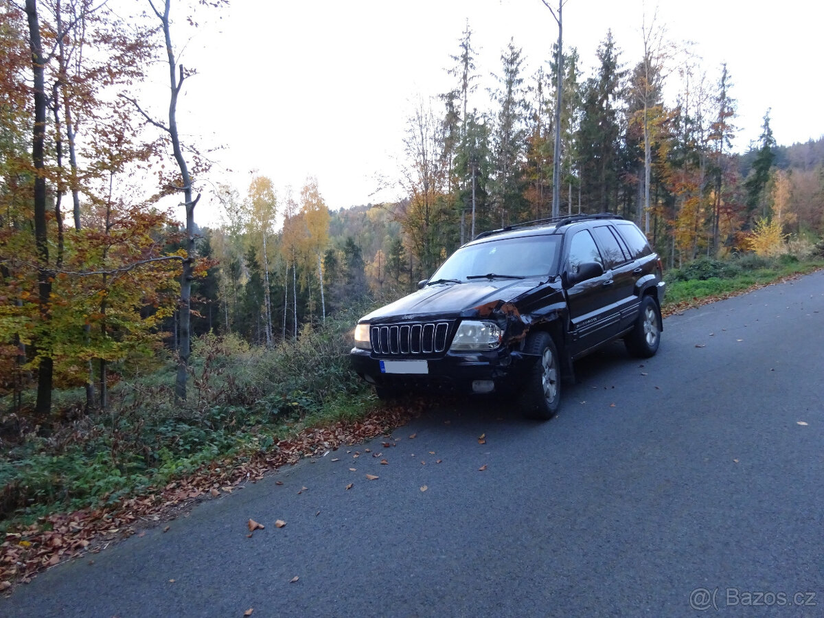 Jeep Grand Cherokee WJ V8 4.7 LPG - bouraný