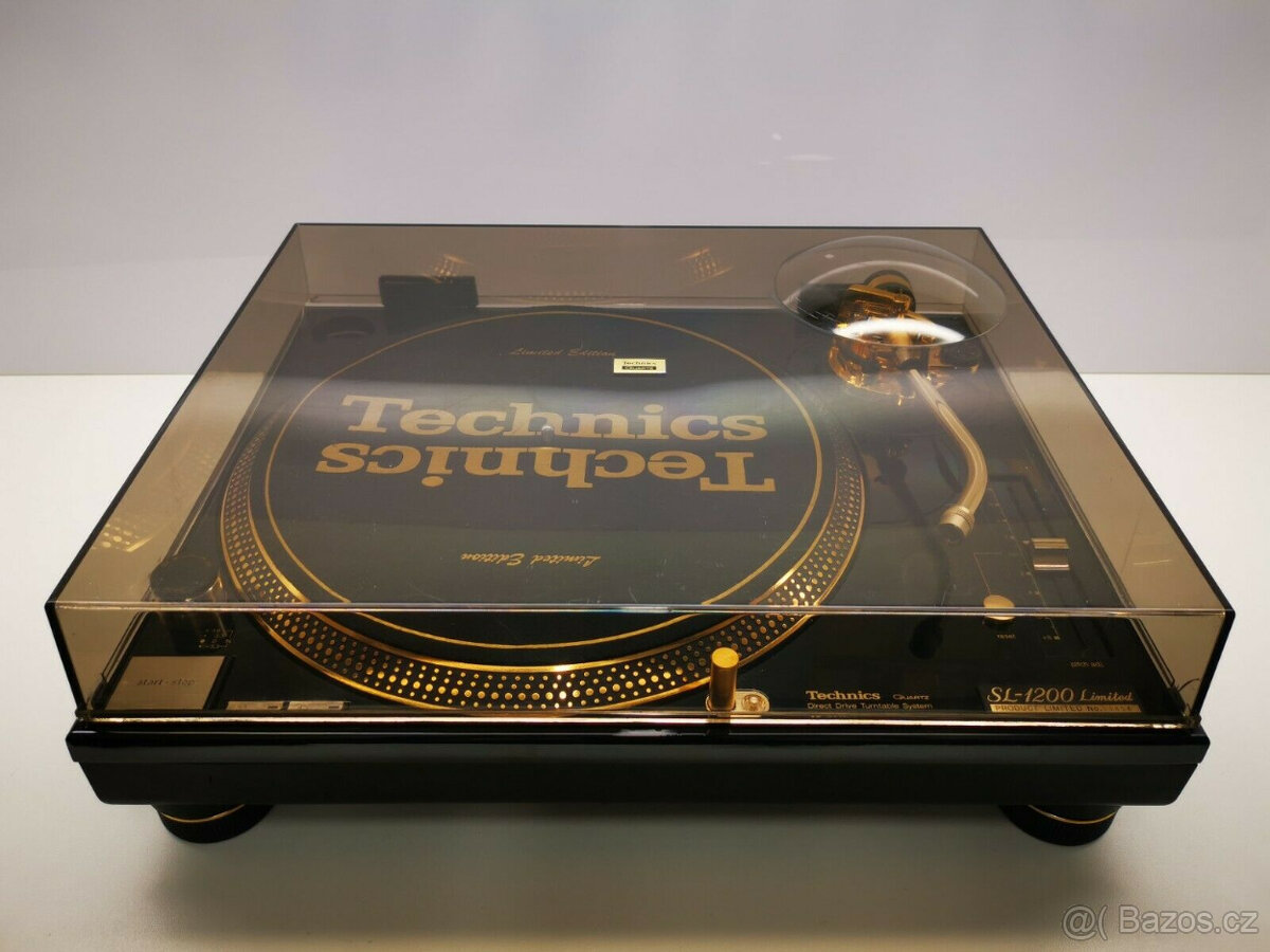 Technics SL-1200 Ltd Limited Edition Gold Cover Dust Cover