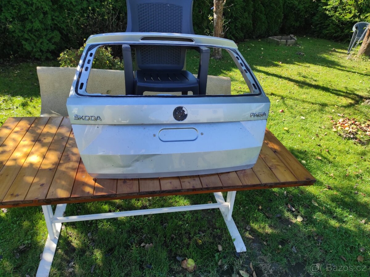 Zadní 5.dvěře Škoda Fabia 3