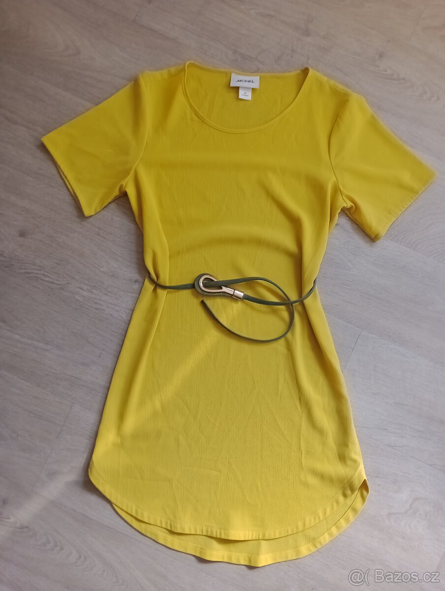 Letní šaty s páskem vel.xs