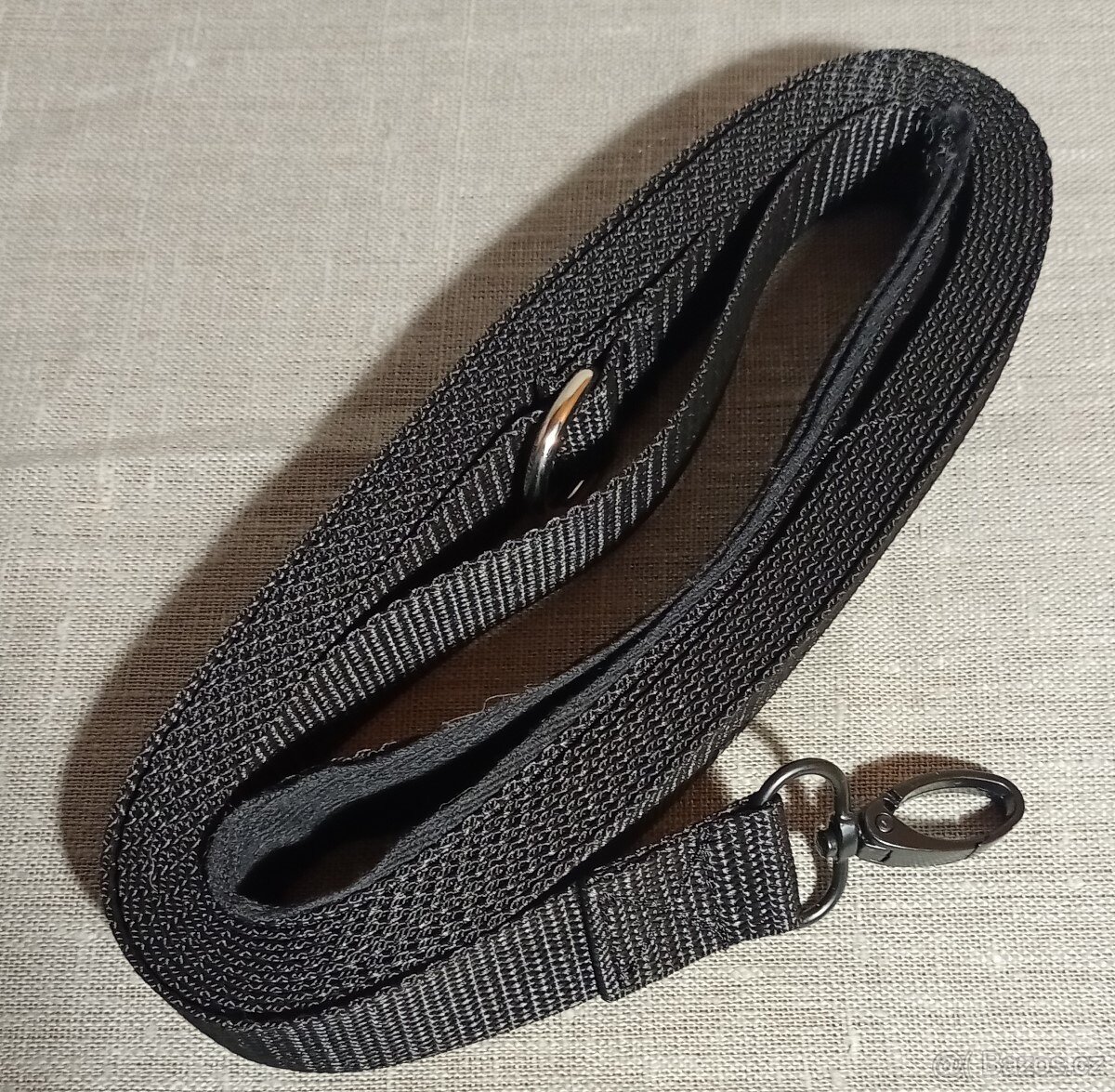 Stopovačřka vodítko 4,5m 25mm černá