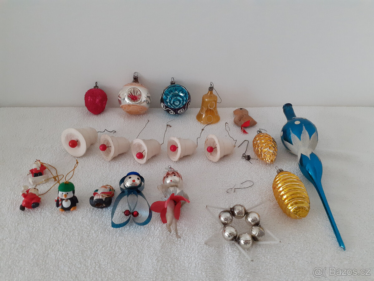 Retro vánoční ozdoby