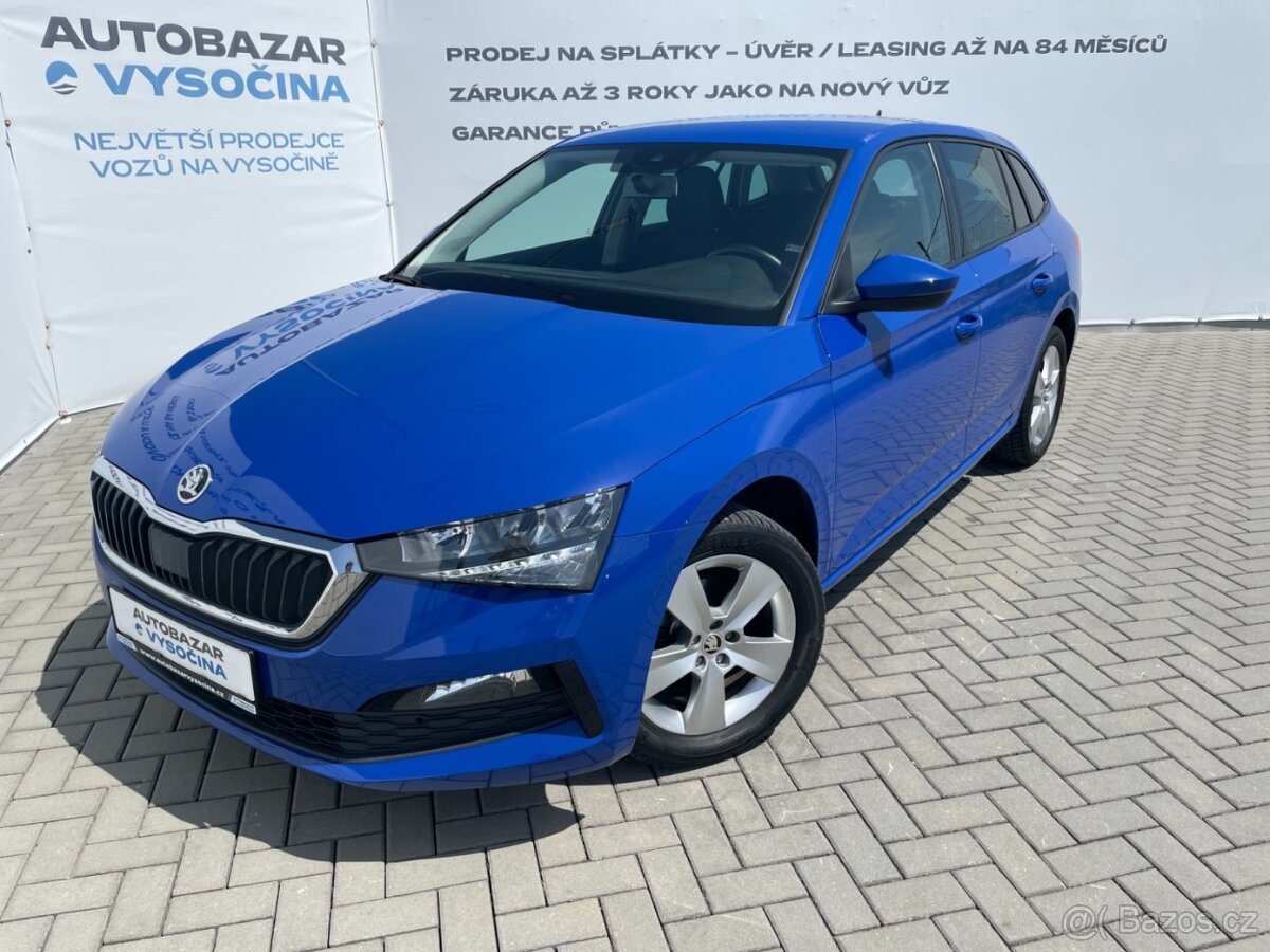 Škoda Scala 1.6TDi ČR 1.maj. Car Play Android Auto