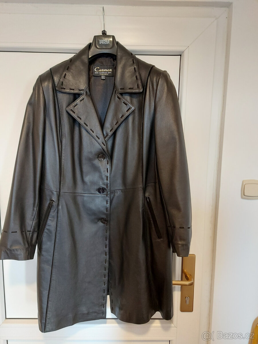 Kožený kabát