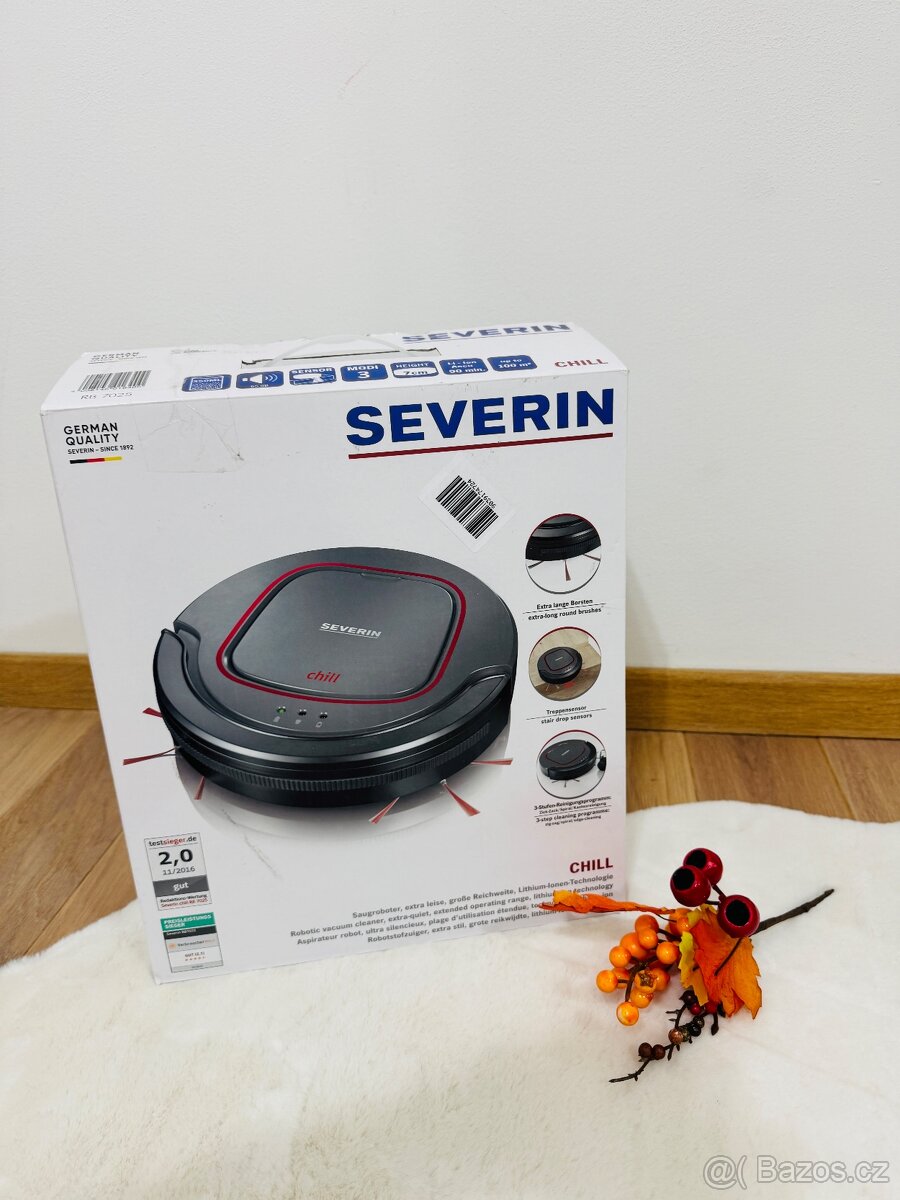 Vysavač Severin RB 7025 CHILL, šedá