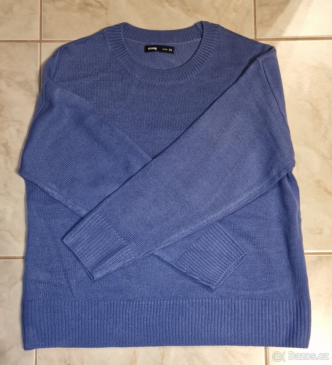 Dámský modrý svetr - nový