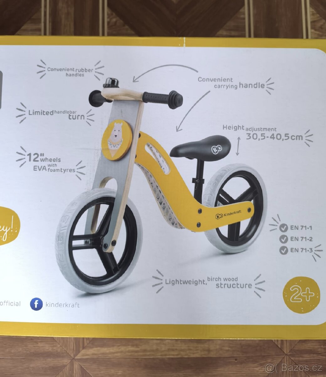 Nové odrážedlo KinderKraft Uniq