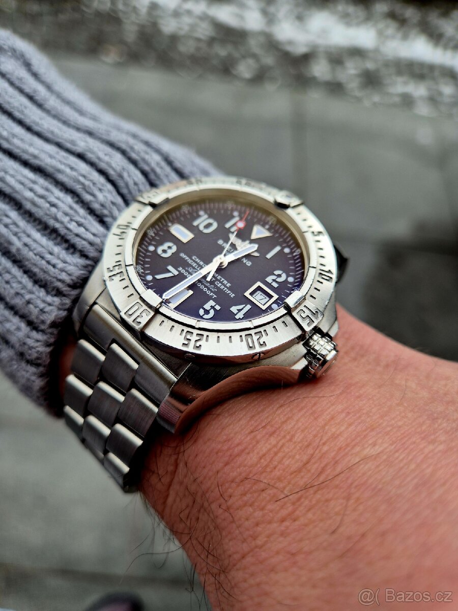 Breitling Avenger Seawolf, full set