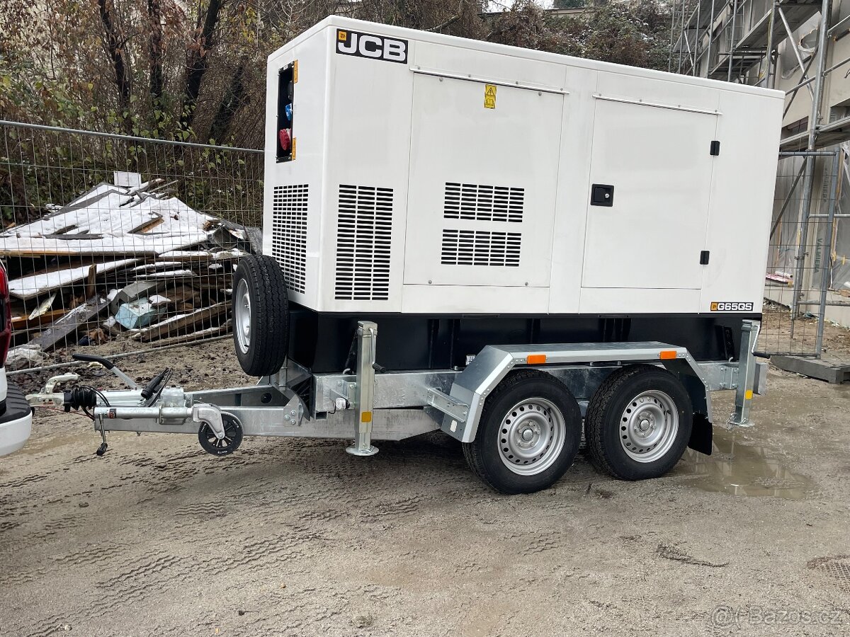 Elektrocentrála JCB 65 kVA - půjčovna