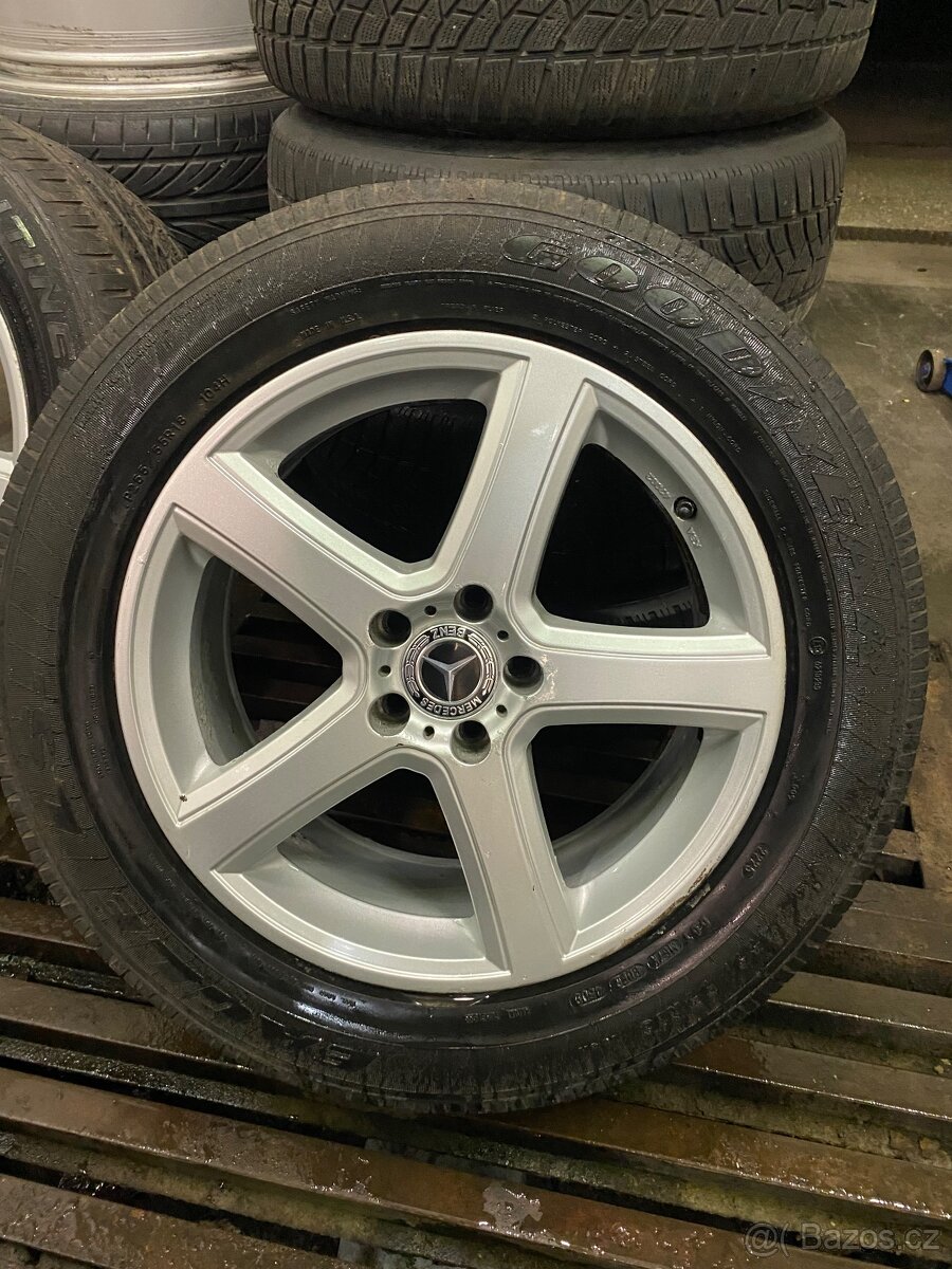 5x112 R18 8,5J ET52 + 255/55 R18 letné