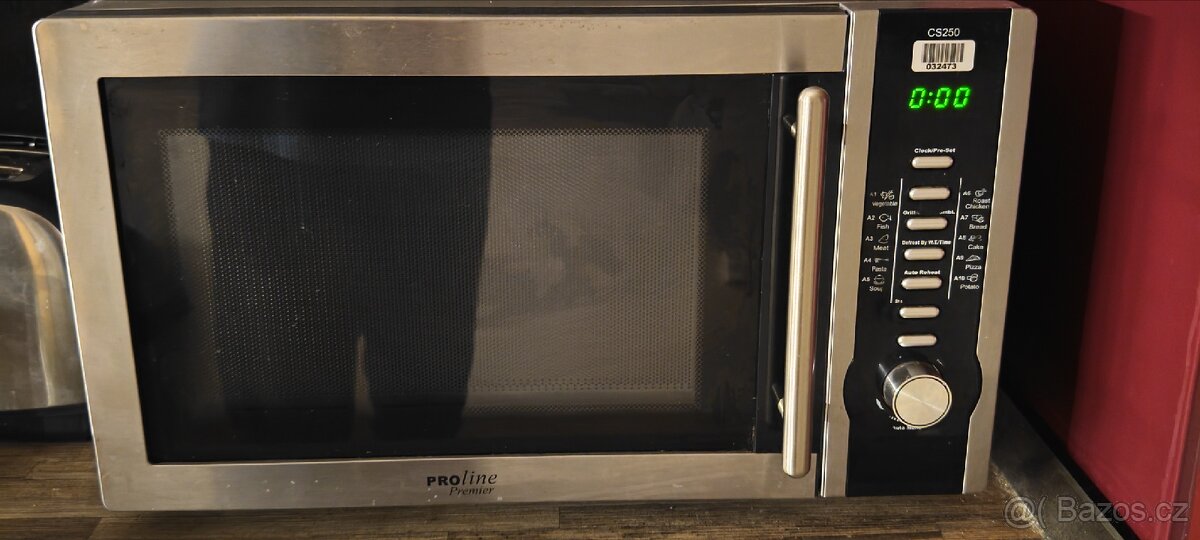 Celonerezová mikrovlnná trouba PROLine Premier