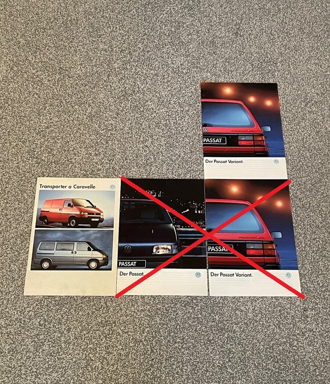 Prospekty Volkswagen