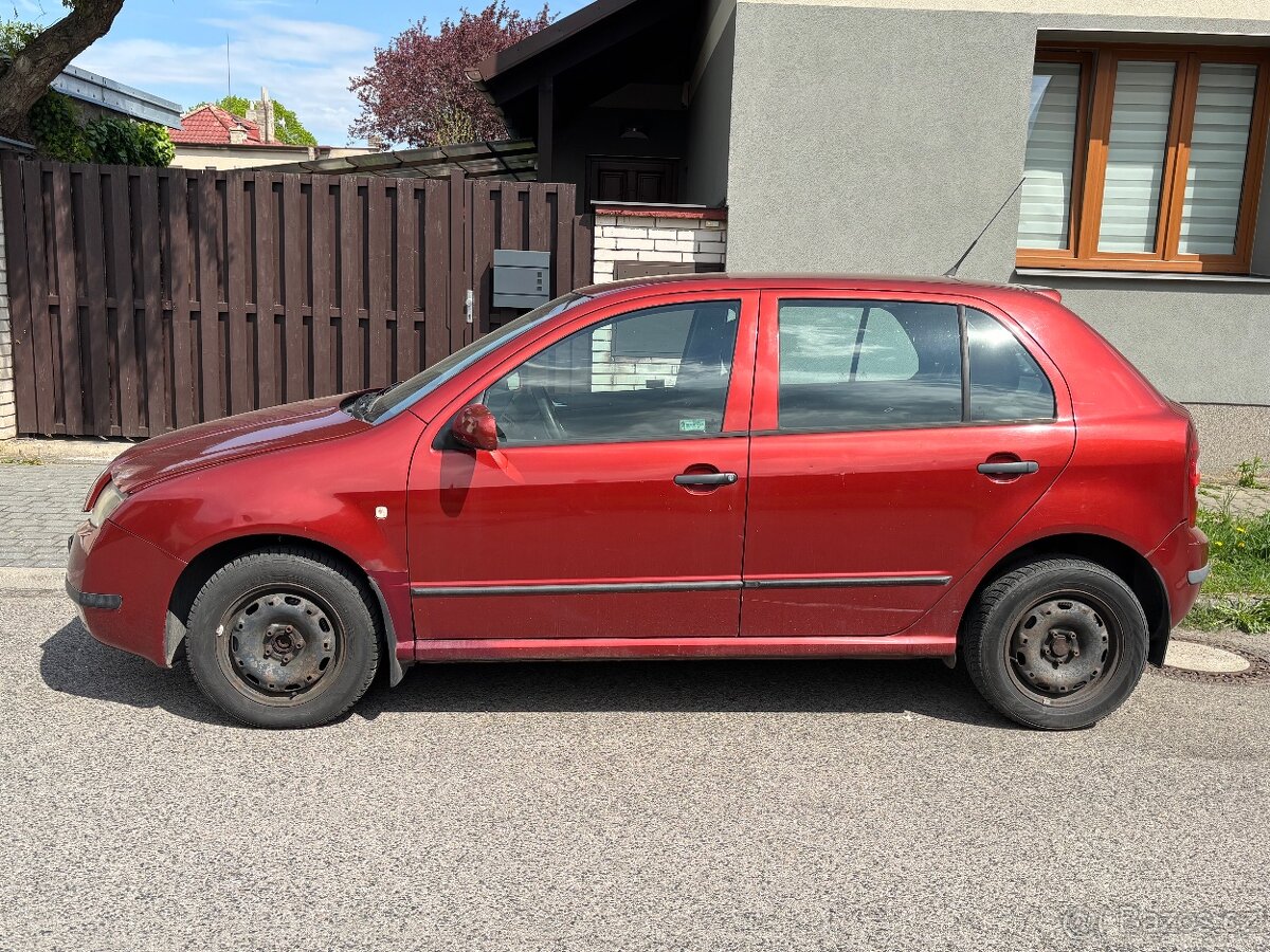 Škoda Fabia 1.4 MPI (AQW), r. 2002 – ideální pro začátečníky