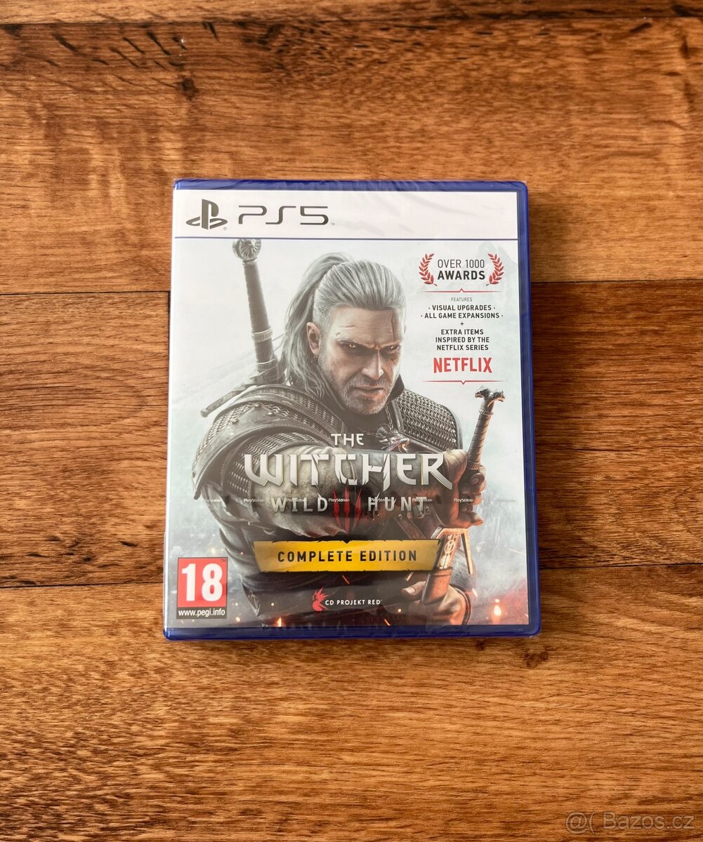 Hra Sony PS5: The Witcher III - Wild Hunt (NOVÁ)