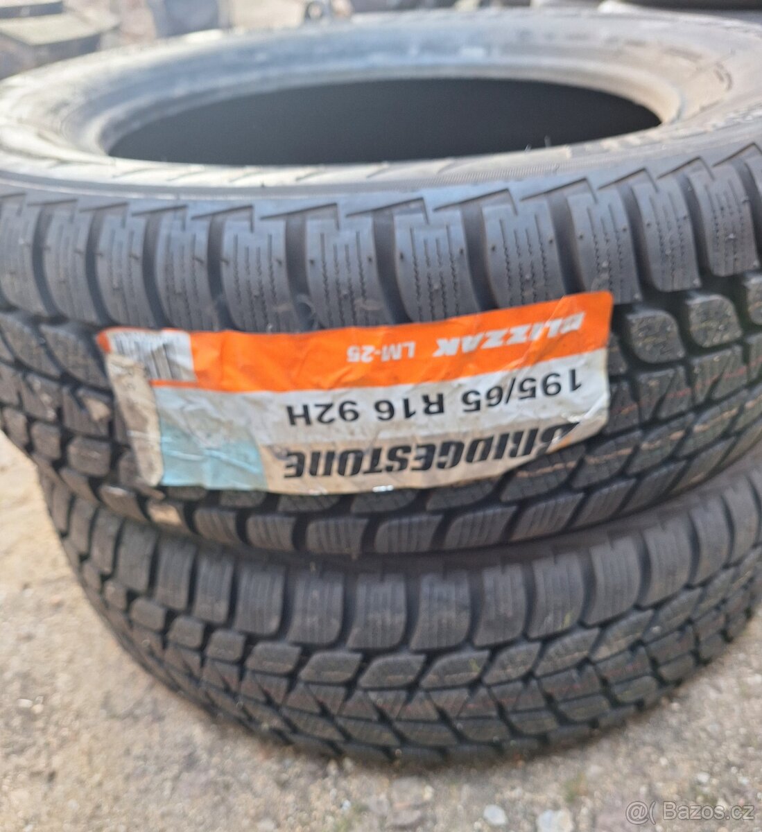 Nové pneumatiky zimní Bridgestone 195/65 R16