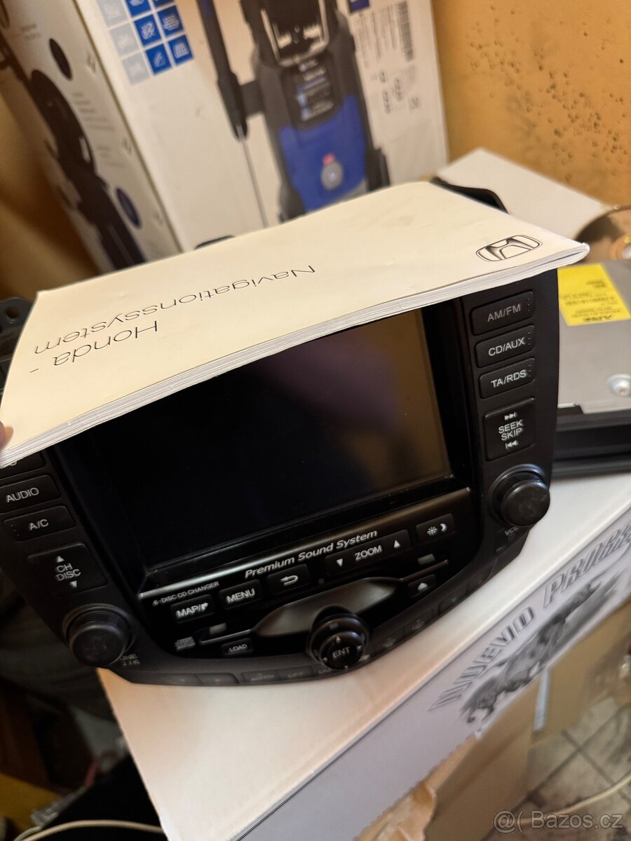 Navigace s DVD Honda