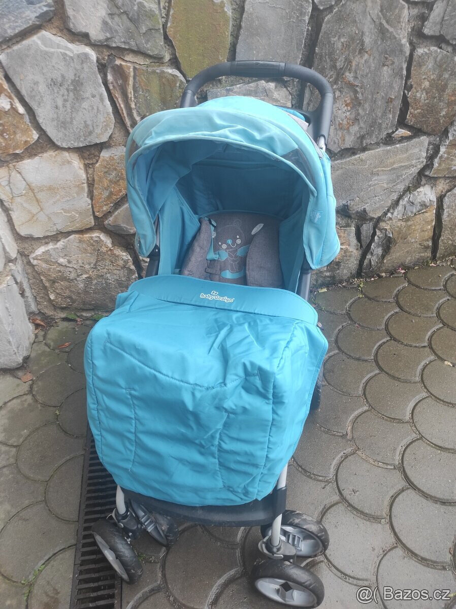 modrý Golfový kočárek Baby design Walker