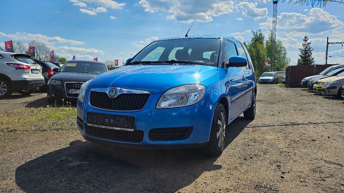 Škoda Roomster 1.4i 16V 63 kW Style, 1.majitel, nová STK