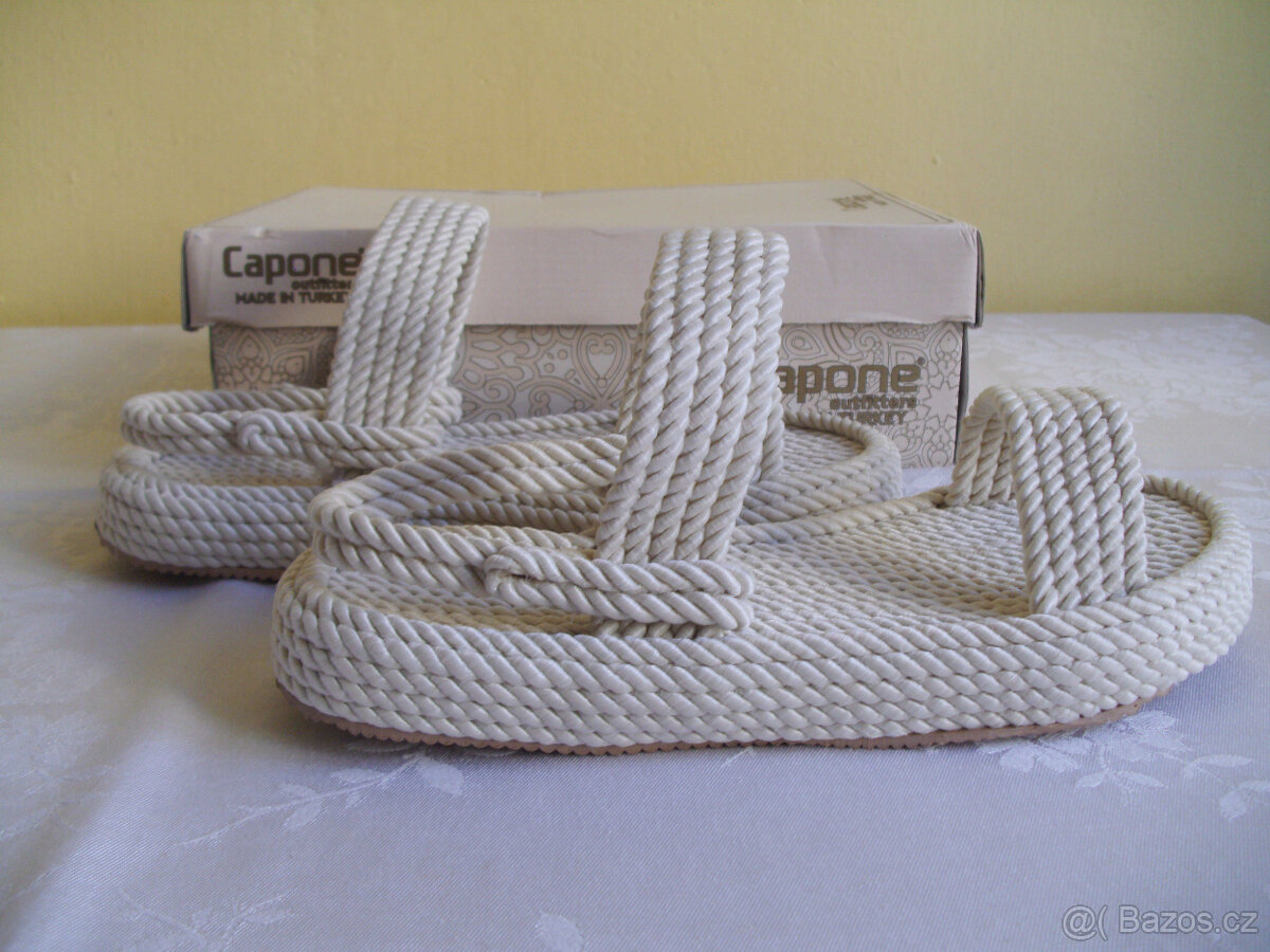 NOVÉ letní sandály - espadrilky vel. 39