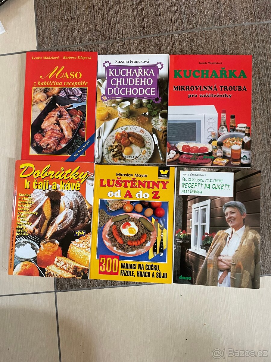 prodám kuchařky -  jako nové