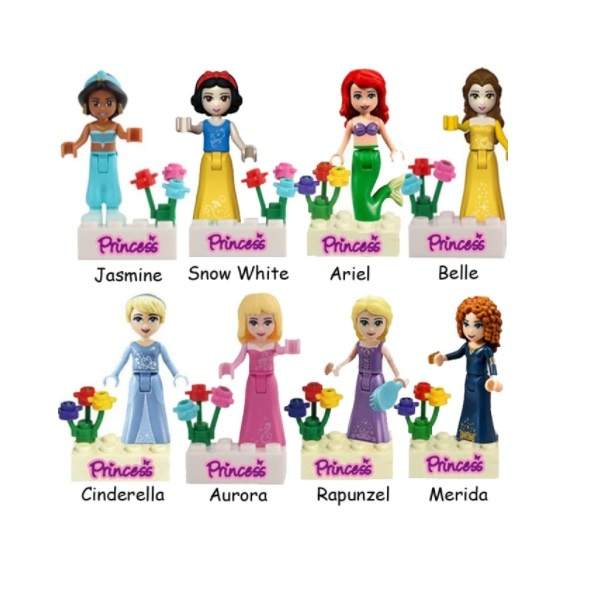 Figurky k lego stavebnici Ledové Království
