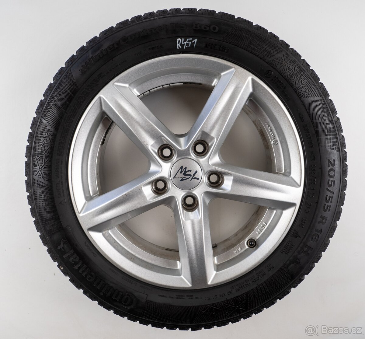 Škoda Octavia - 16" alu kola - Zimní pneu