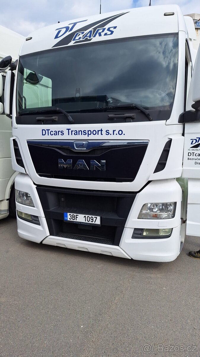 Prodám tahač MAN TGX, EURO 6, Low deck