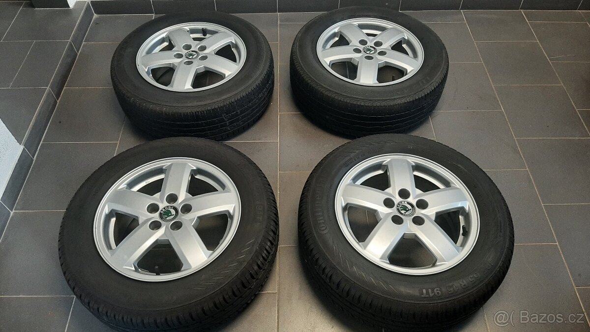 Alu kola škoda Octavia I-Rapid 6Jx15 ET-38 5x100x57