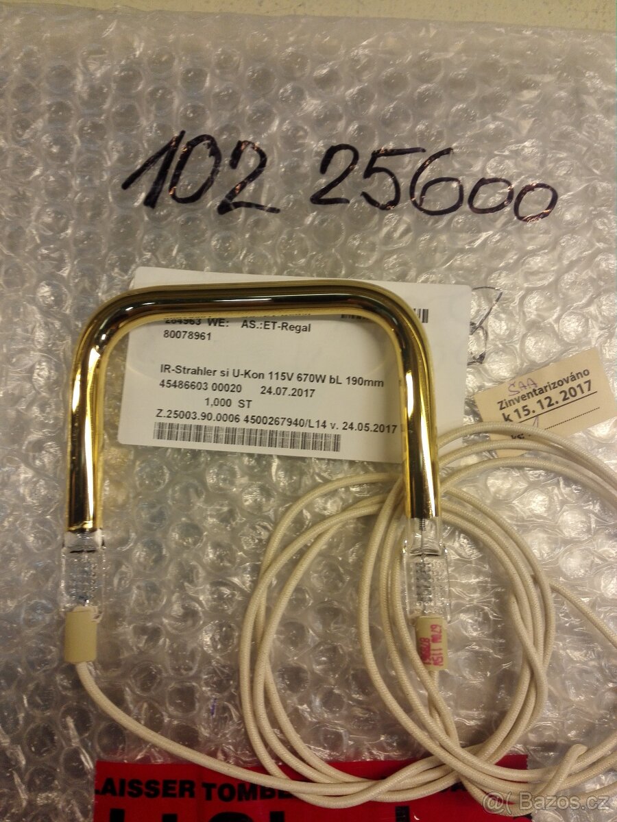 FRIMO zářiče 670W BL190mm